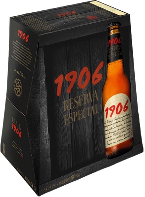 Cerveza 1906 Botella 33cl - Pack 6 ud Cerveza 1906 Botella 33cl - Pack 6 ud